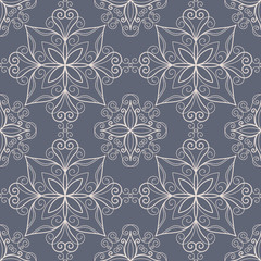 Ornamental retro pattern