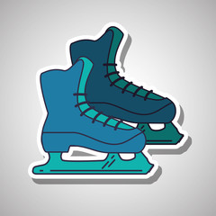 Skating icon design