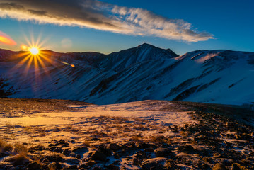 Sunrise Above Loveland Pass