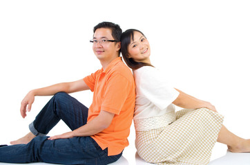 Asian couple