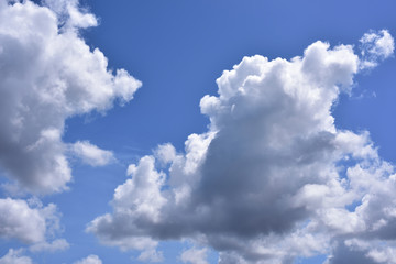 Fototapeta na wymiar 北海道の雲