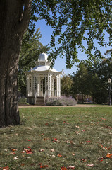 Gazebo in park Dubuque Iowa