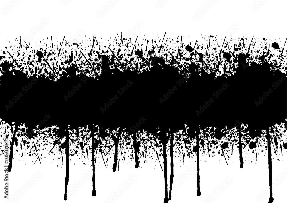 Poster vector splatter background element. illustration vector design