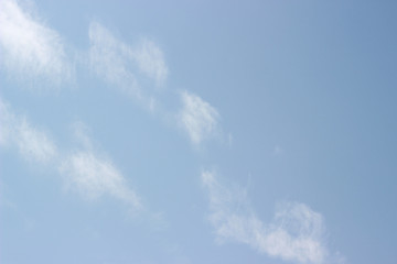 Blue sky clouds