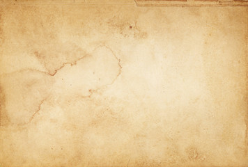 Old stained paper texture.