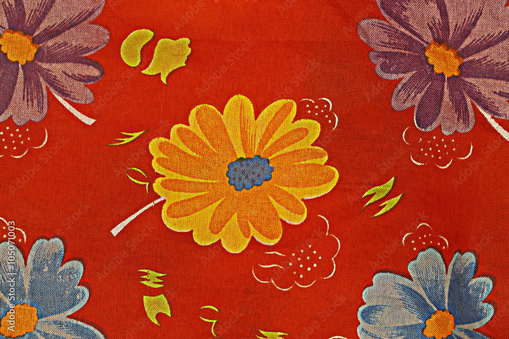 Fototapete Design of canvas texture for pattern and background