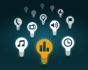 Various interface icons