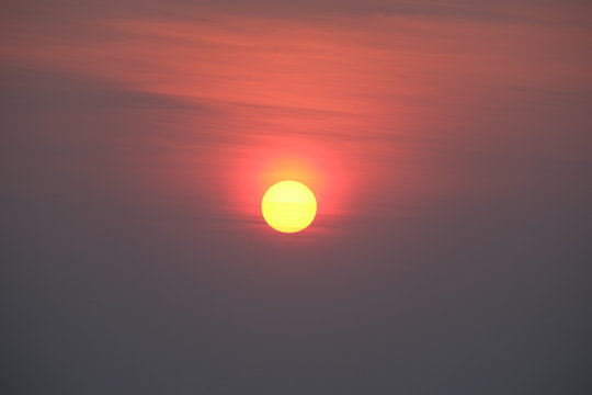 Fototapeta sunrise with sky