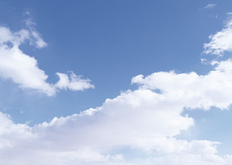Naklejka na ściany i meble Blue sky background with cloudy.