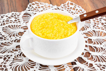 Polenta, Corn Porridge Diet Food