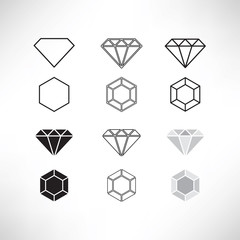 Diamond Icon Set