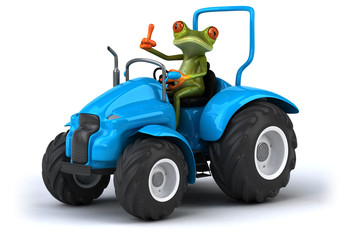 Fototapeta premium Fun frog