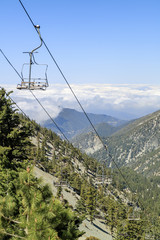 Hiking in the Mt. Baldy Trail