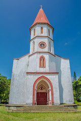 Fototapeta na wymiar Église de Nouvelle-Calédonie