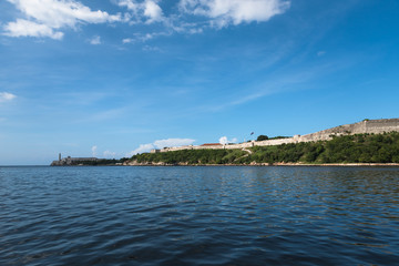 Fortaleza de San Carlos de la Caba&ntilde;a in Havana Cuba