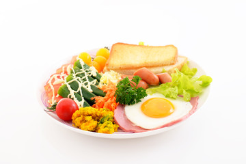 おいしそうな朝食