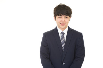 笑顔のビジネスマン