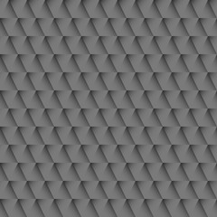 Black 3d triangles pattern