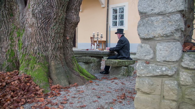 Composer of classical music from the romantic to the home garden