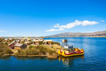 Fotobehang Titicaca Lake © saiko3p