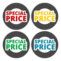 Special price icons set