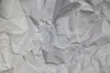 Paper background, Crumpled paper texture.