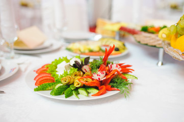 Colorful Vegetable Plate