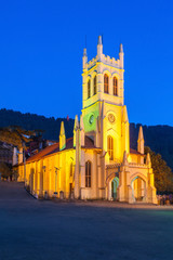 Fototapeta premium Christ Church, Shimla