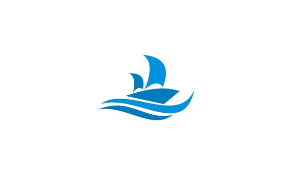 ship blue sea logo