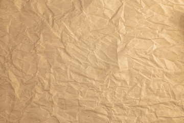 Vintage crumpled recycle paper background.