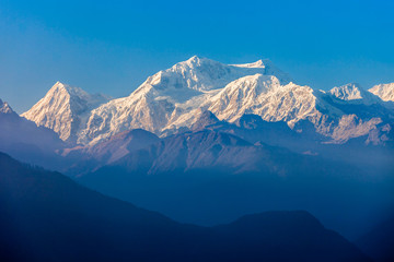 Obraz na płótnie Canvas Kangchenjunga mountain view