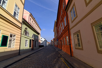 Fototapeta premium Budweis old street