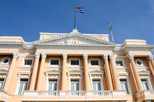 Provincial Palace old landmark of Santiago de Cuba