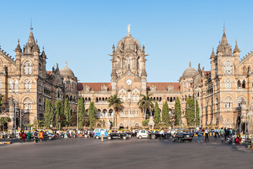 Fototapeta na wymiar Chhatrapati Shivaji Terminus