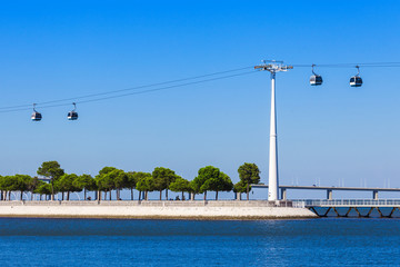 Cableway in Lisbon