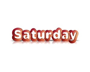 saturday 3d word