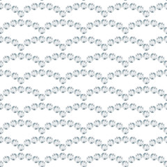 White background with diamonds scales seamless pattern. No gradi