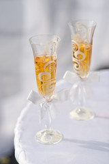 Wedding glasses