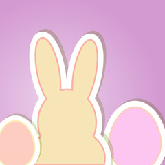 Osterhase & Ostereier - Happy Easter