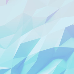 Obraz premium Geometric paper background texture with subtle colors. Blues.