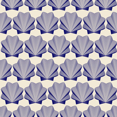 Seamless shells background