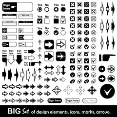 Big set of design elements 
