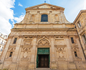 Fototapeta na wymiar Dominican Eglise Saint Paul, baroque style, Bordeaux