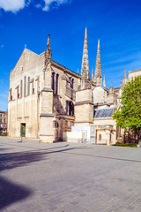 Fototapeta na wymiar Gothic Saint Andre Cathedral, Bordeaux