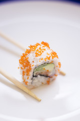 Japanese restaurant salmon sushi