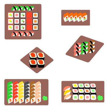 the sushi set