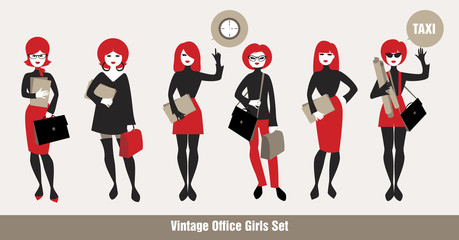 Avatars Office Girls