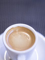 Expresso coffee cup and saucer