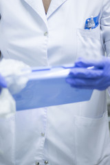 Medical blood plasma laboratory