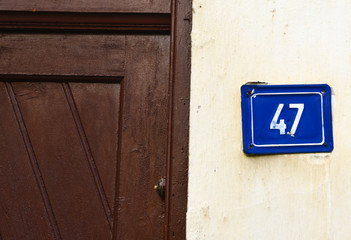 Door numbers